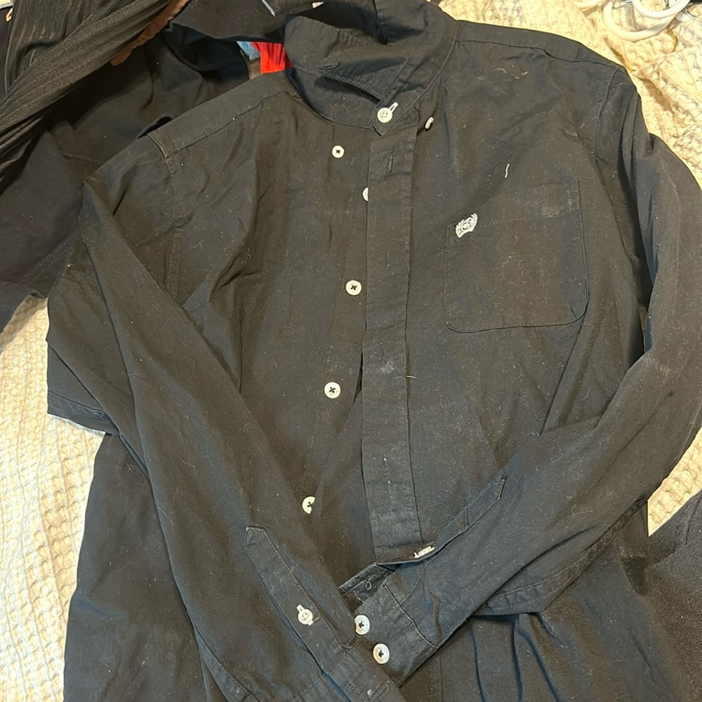 Cinch button up